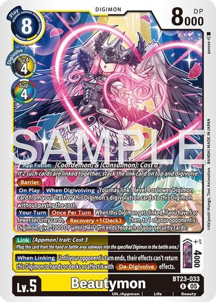 Beautymon [BT23-033] [Hackers' Slumber]