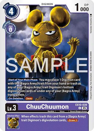 ChuuChuumon [EX10-039] [Sinister Order]