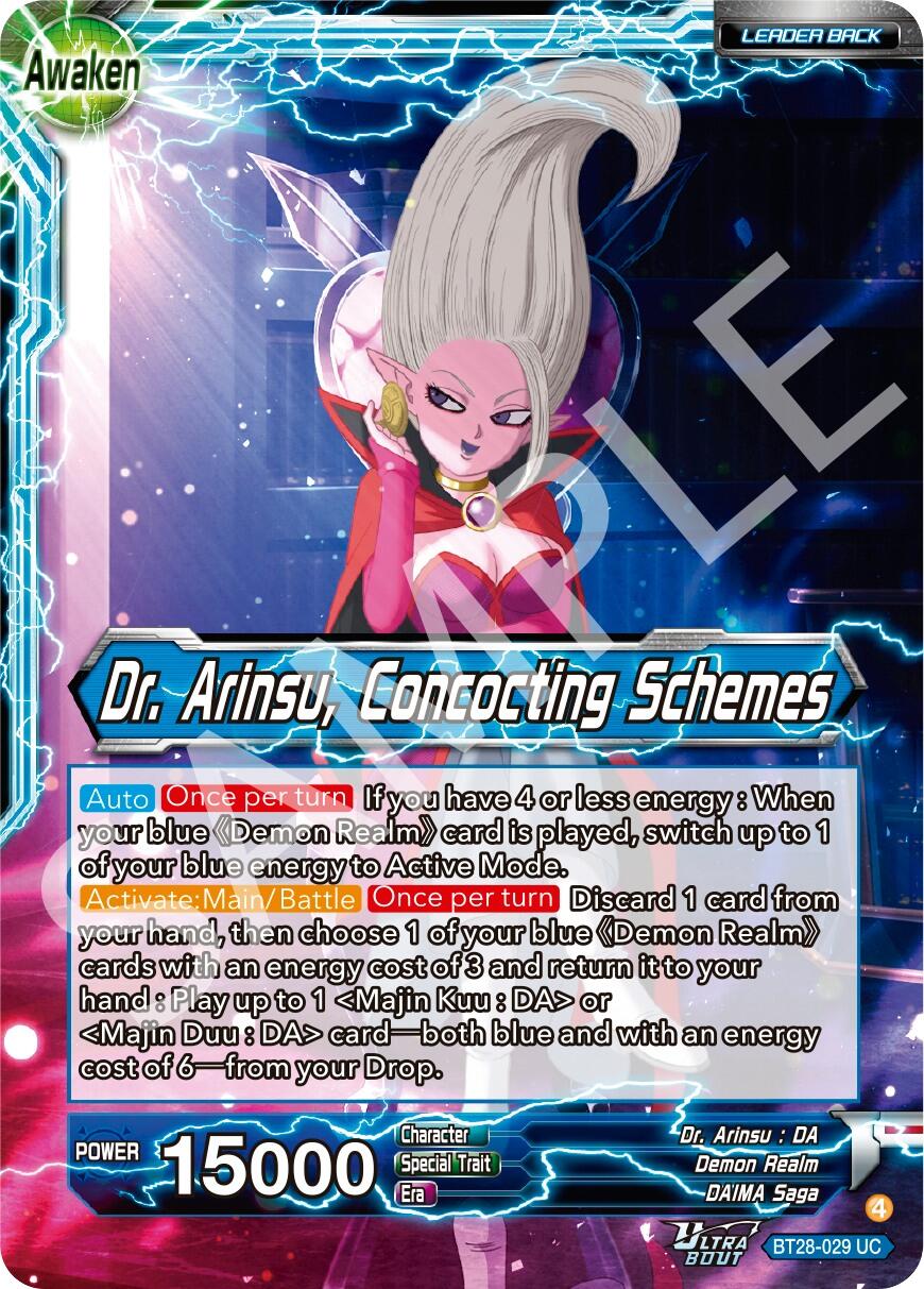Dr. Arinsu // Dr. Arinsu, Concocting Schemes (BT28-029) [Prismatic Clash] - Image 2