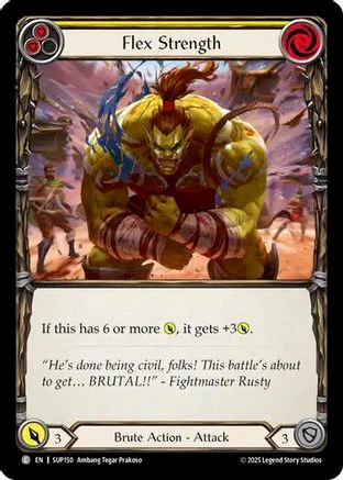 Flex Strength (Yellow) [SUP150] (Super Slam)
