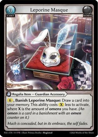 Leporine Masque (111) [Promotional Cards]
