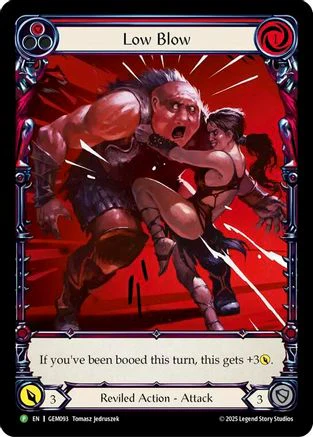 Low Blow [GEM093] (GEM Pack 3)  Rainbow Foil