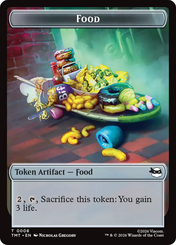 Rat // Food Double-Sided Token [Teenage Mutant Ninja Turtles Tokens] - Image 2