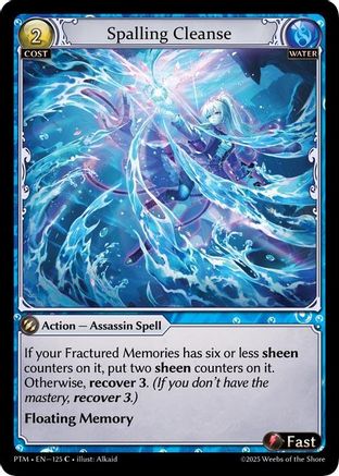Spalling Cleanse (Curio Foil) (125) [Phantom Monarchs]