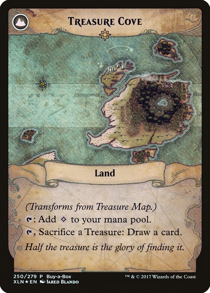 Treasure Map // Treasure Cove (Buy-A-Box) [Ixalan Treasure Chest] - Image 2
